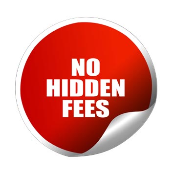 No Hidden Fees